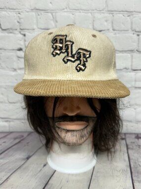 ALF Corduroy Hat Cap Snapback Beige Brown Linda Finegold A Holes Live Forever